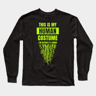 Human Costume Long Sleeve T-Shirt